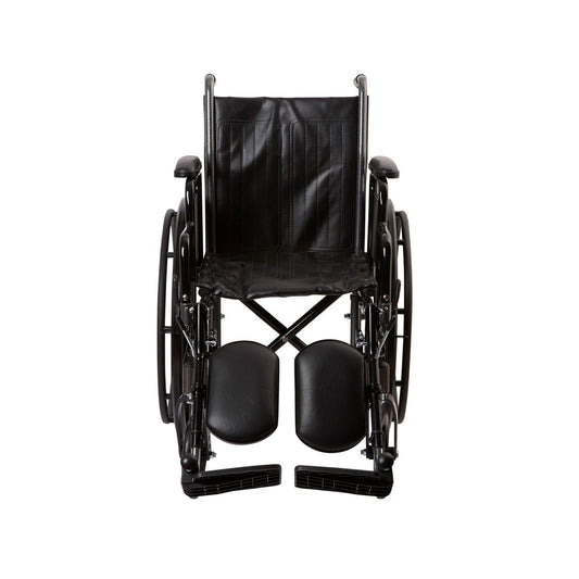 WHEELCHAIR, DDA ELR 16" 250LBS