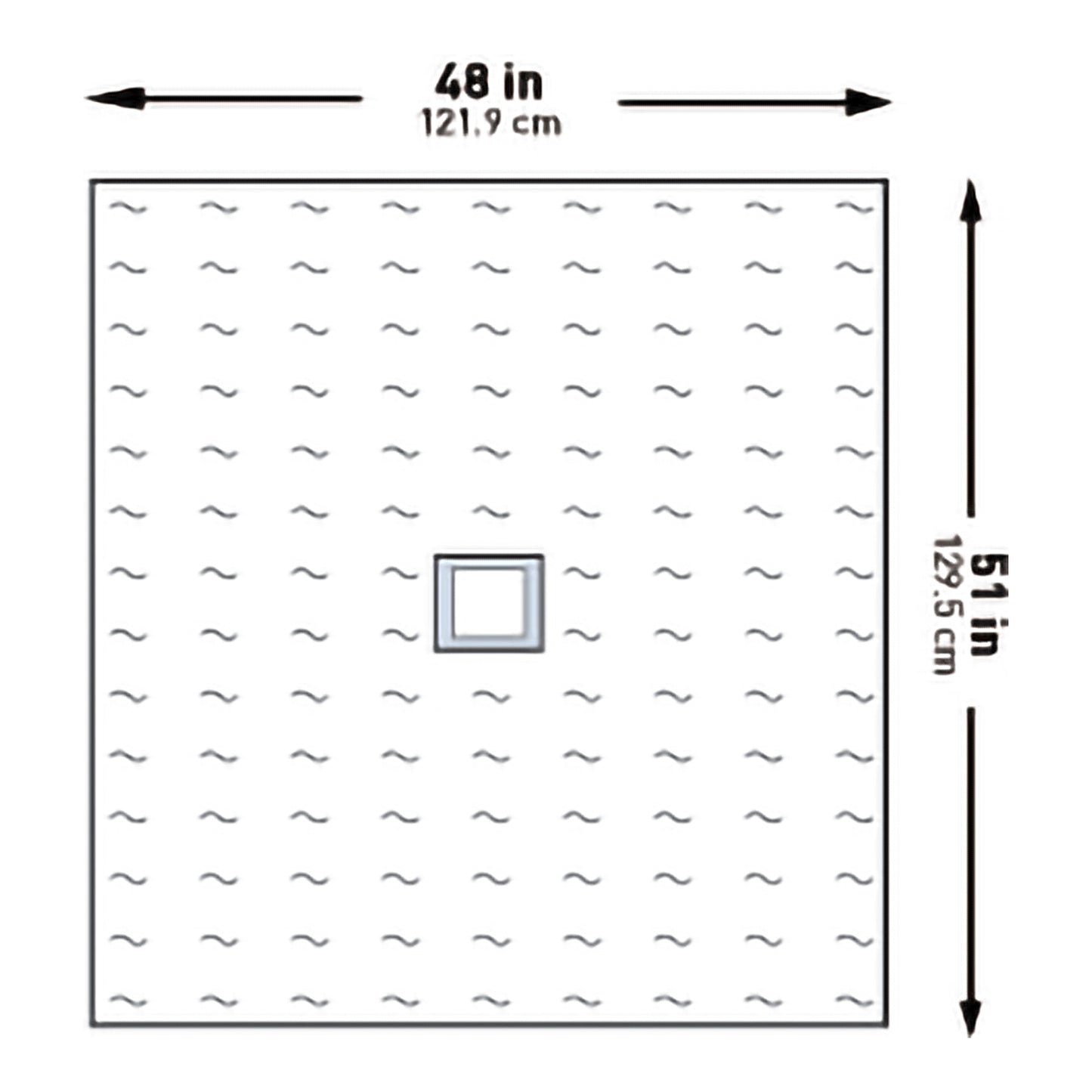 DRAPE, SURGICAL OPHTHALMIC EENT STR 48"X51" (30/CS)