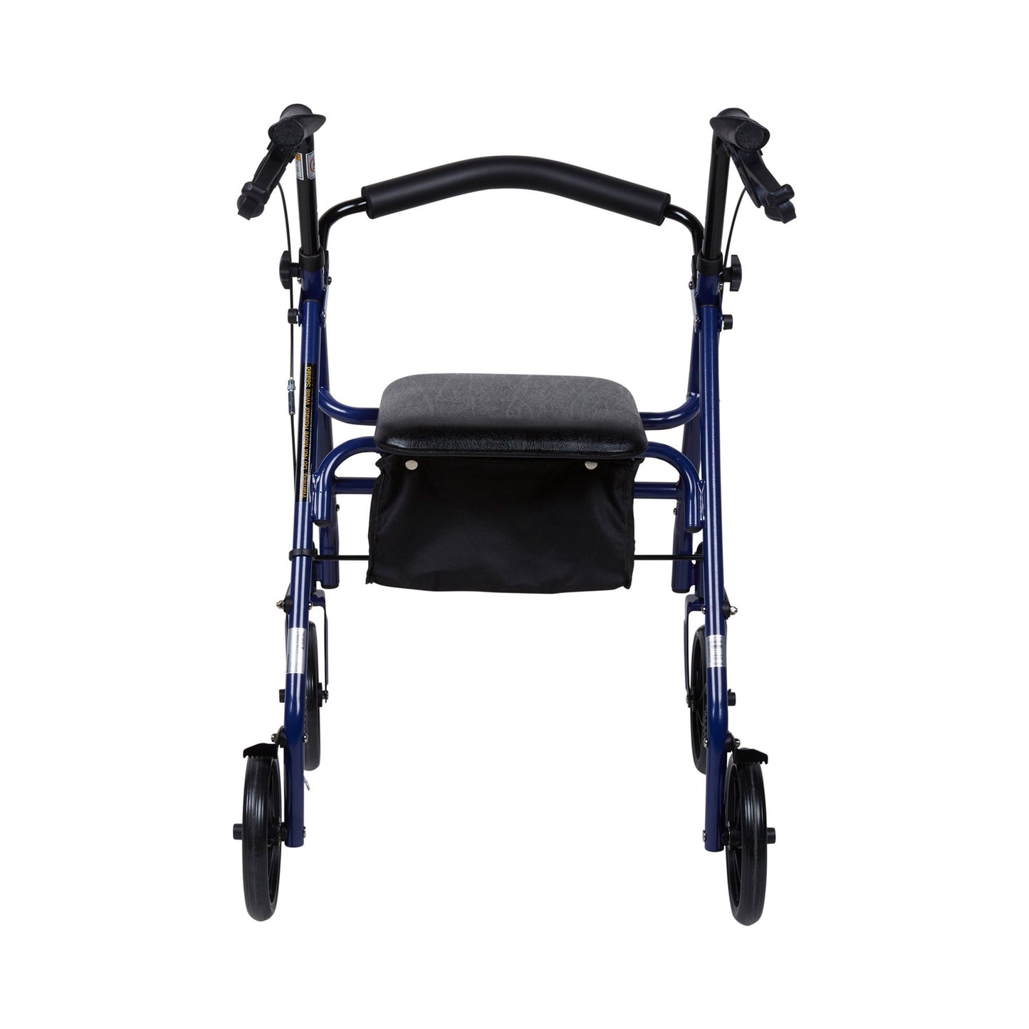 WALKER, ROLLATOR DURA FOLDINGSTEEL W/7.5" WHLS BLU 300LB